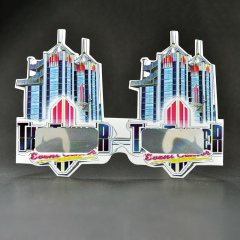 Paper Diffraction Fireworks Glasses – Multi-Rainbow Effect Event Eyewear (Model:SNFW004)