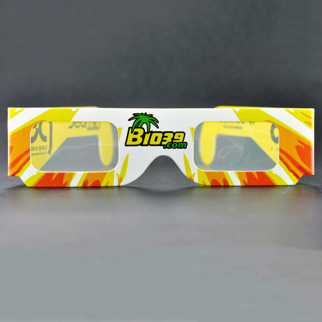 Paper Diffraction Fireworks Glasses – Multi-Rainbow Effect Event Eyewear (Model:SNFW005)