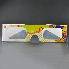 Paper Diffraction Fireworks Glasses – Multi-Rainbow Effect Event Eyewear (Model:SNFW006)