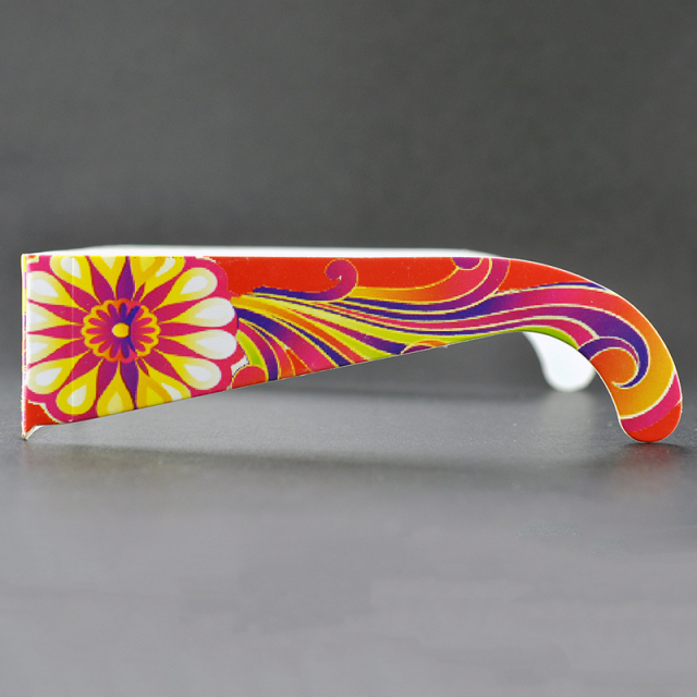 Paper Diffraction Fireworks Glasses – Multi-Rainbow Effect Event Eyewear (Model:SNFW006)