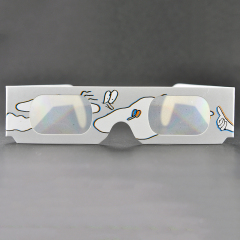 Paper Diffraction Fireworks Glasses – Multi-Rainbow Effect Event Eyewear (Model:SNFW014)