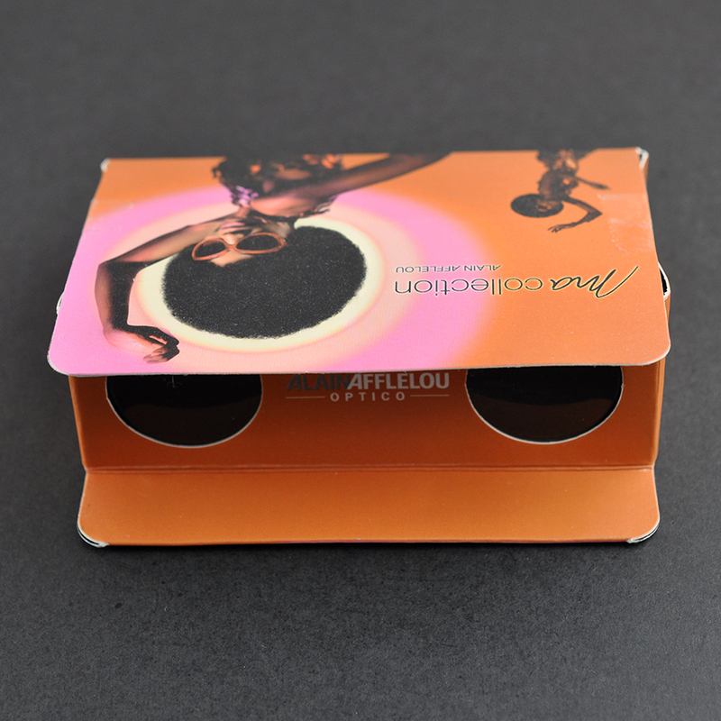 Foldable Paper Binoculars – Custom Printed Promotional Optics (Model:SNPB003)