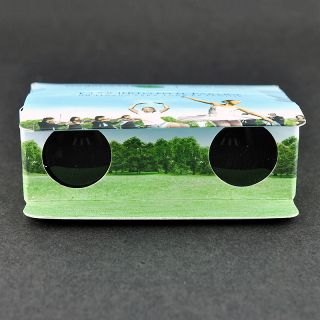 Foldable Paper Binoculars – Custom Printed Promotional Optics (Model:SNPB005)
