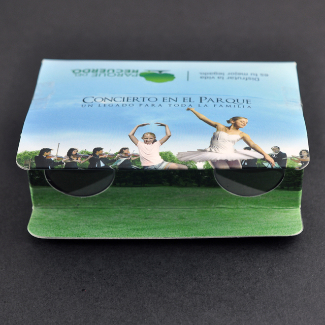 Foldable Paper Binoculars – Custom Printed Promotional Optics (Model:SNPB005)