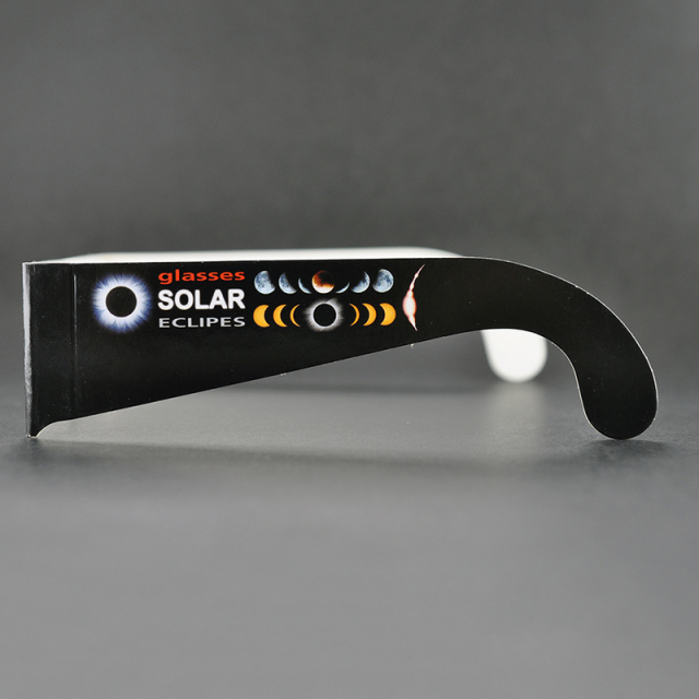 Paper Solar Eclipse Glasses – ISO 12312-2:2015 Compliant Filters (Model:SNSE003)
