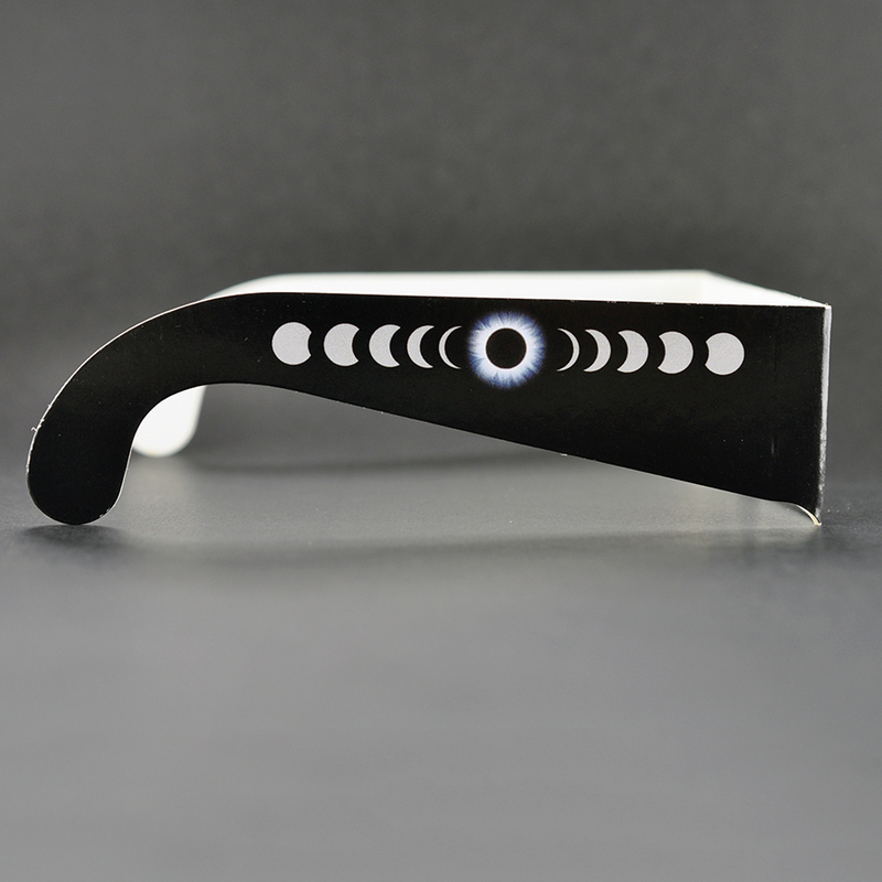 Paper Solar Eclipse Glasses – ISO 12312-2:2015 Compliant Filters (Model:SNSE003)