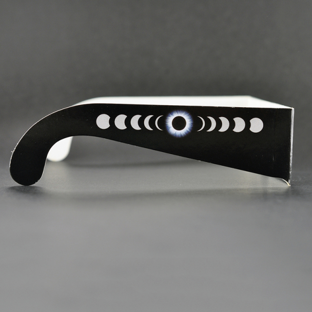Paper Solar Eclipse Glasses – ISO 12312-2:2015 Compliant Filters (Model:SNSE003)