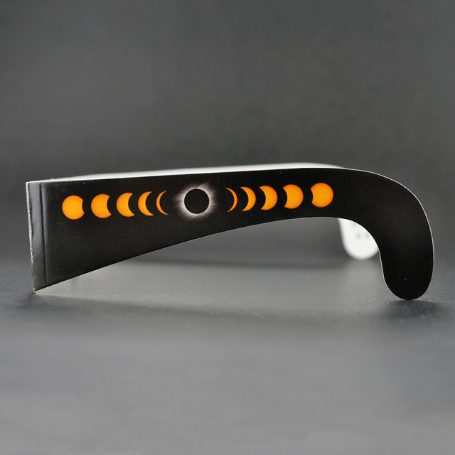 Paper Solar Eclipse Glasses – ISO 12312-2:2015 Compliant Filters (Model:SNSE007)