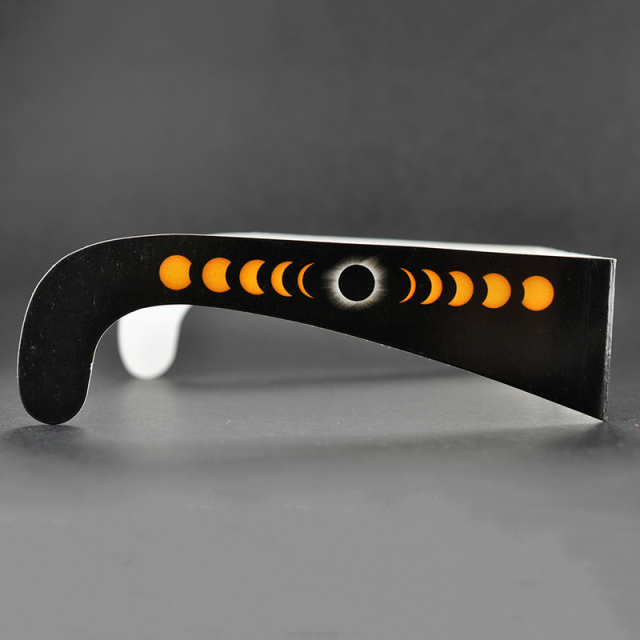Paper Solar Eclipse Glasses – ISO 12312-2:2015 Compliant Filters (Model:SNSE007)