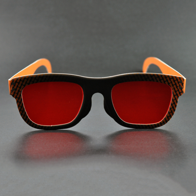 Custom Paper Decoder Glasses – Red Reveal Hidden Message Viewer (Model:SNPD001)