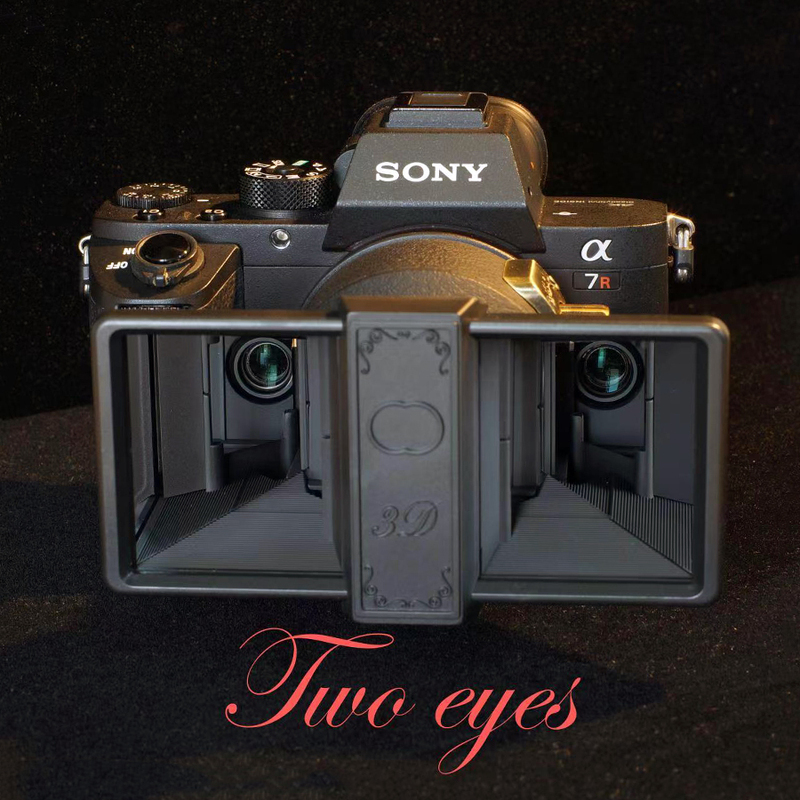 Pro 8K Full-Frame 3D Lens System: Live Streaming, Macro & Measurement for Sony E/Canon RF/Nikon Z/L-Mount (Model:SN3L001)