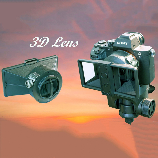 Pro 8K Full-Frame 3D Lens System: Live Streaming, Macro & Measurement for Sony E/Canon RF/Nikon Z/L-Mount (Model:SN3L001)