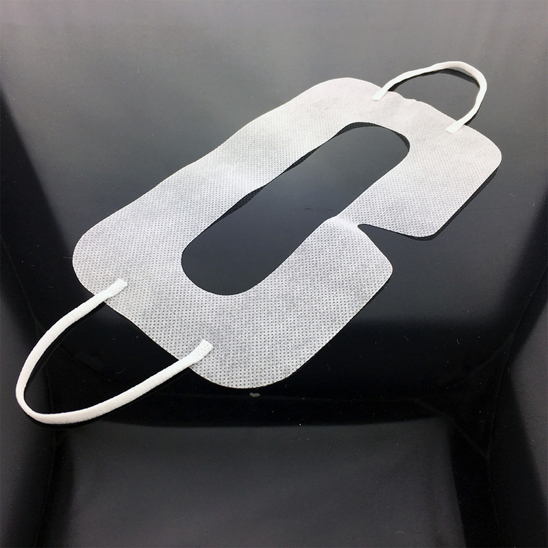 Ultrasonic Welded Disposable VR Eye Mask with Ear Straps (Model:SNVEM012)