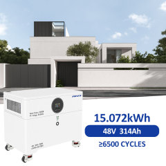 RND-T15Pro 15kWh Movable Home Battery Backup | 48V 314Ah | 6kW Output