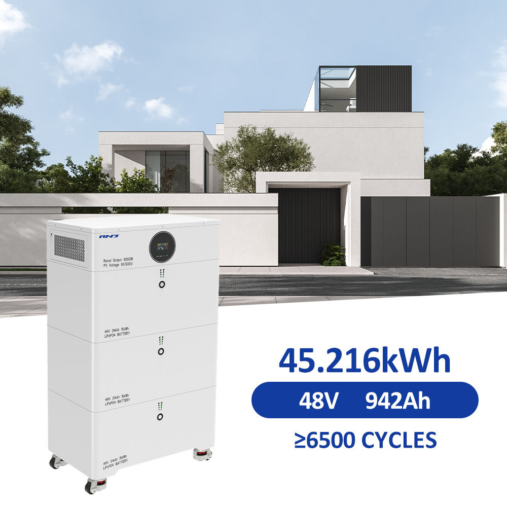 RND-T45 45kWh 大容量太阳能电池组 | 942Ah | 可移动设计
