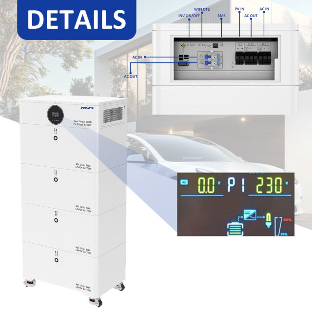 RND-T60 60kWh Commercial Grade Movable ESS | 1256Ah | 6kW Power