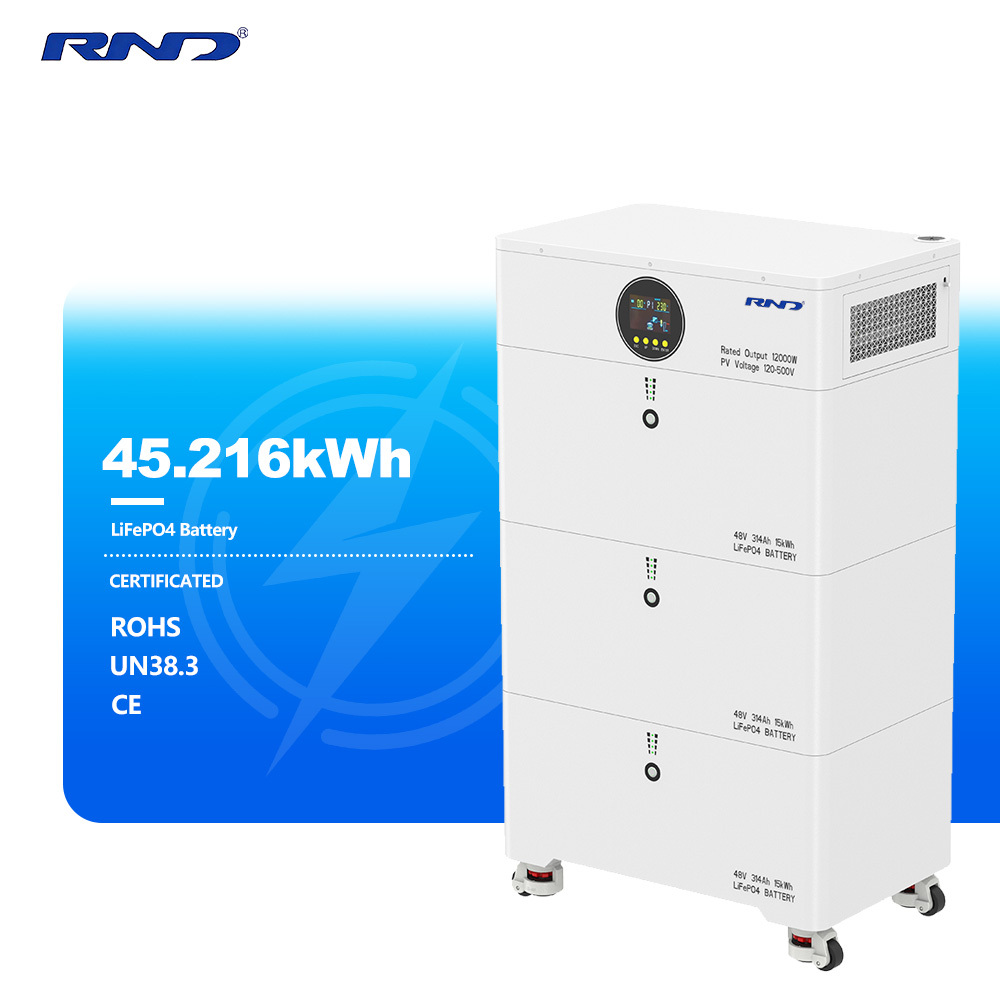 RND-K45 45kWh 商用级储能系统 | 48V 12kW 离网系统