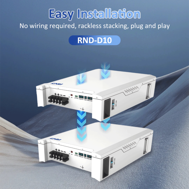 RND Stackable home storage battery D10