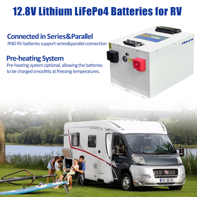 RND 12V 400Ah LiFePO4 RV Battery | 5.12kWh Waterproof IP65 | 280A BMS