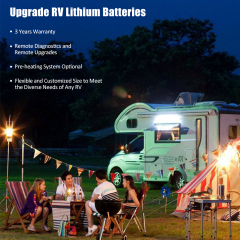 RND 12V 400Ah LiFePO4 RV Battery | 5.12kWh Waterproof IP65 | 280A BMS