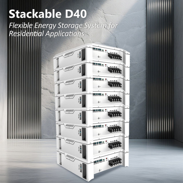 RND Stackable home storage battery D40