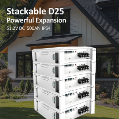 RND Stackable home storage battery D25