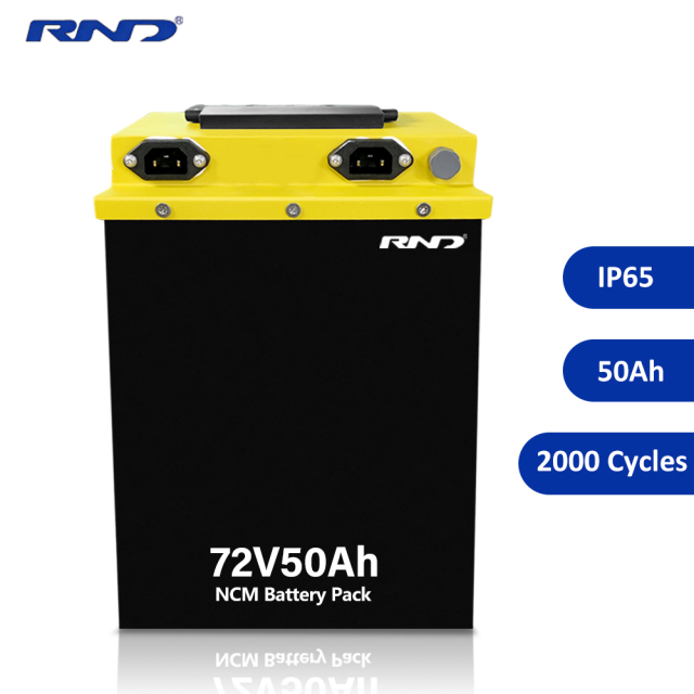 RND 72V 50Ah NCM High-Performance Battery | 150A Peak Discharge for Racing & Heavy Duty