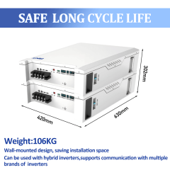 RND Stackable home storage battery D10