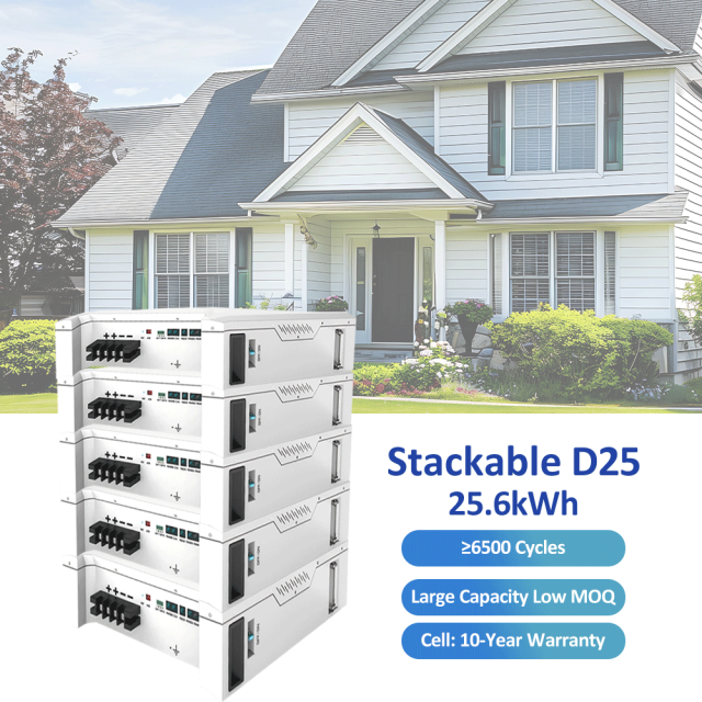 RND Stackable home storage battery D25