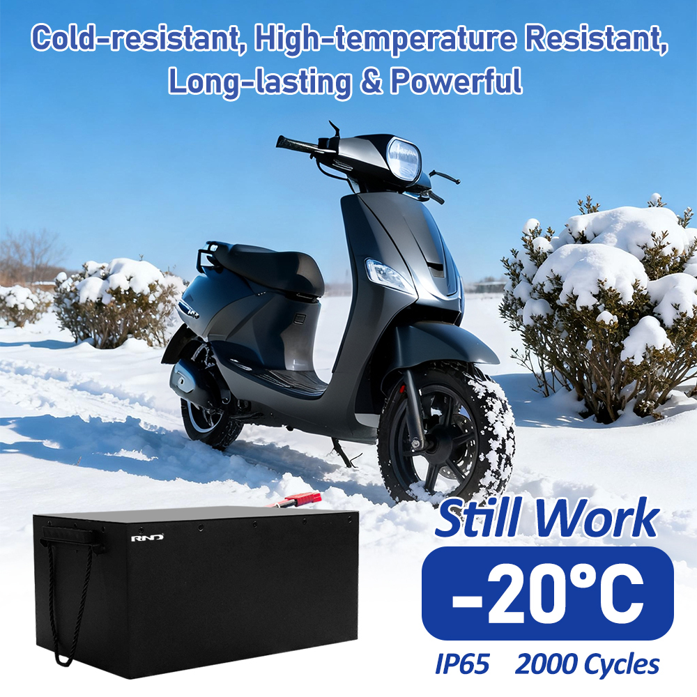 RND 耐用型 IP65 60V50Ah 电池组，适用于货运三轮车