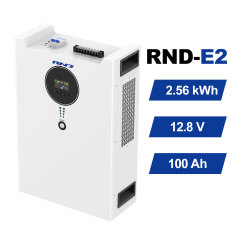 RND-E2 2.5kWh 12V Wall Mounted LiFePO4 Battery | 1.2kW Mini All-in-One