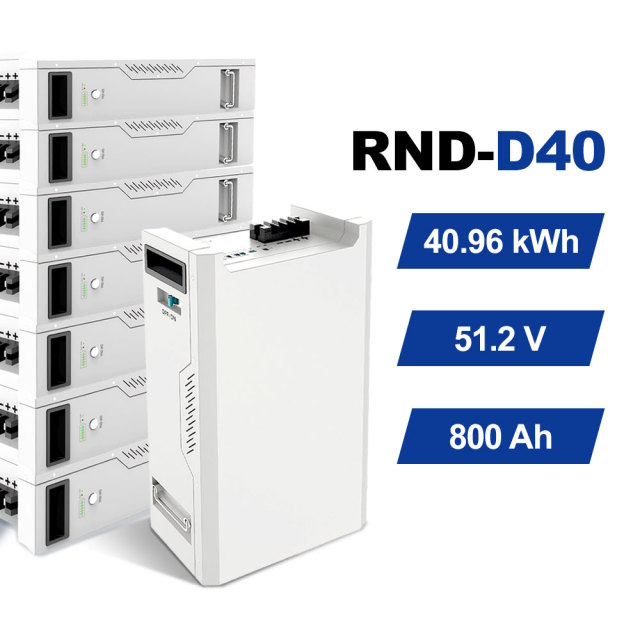 RND Stackable home storage battery D40