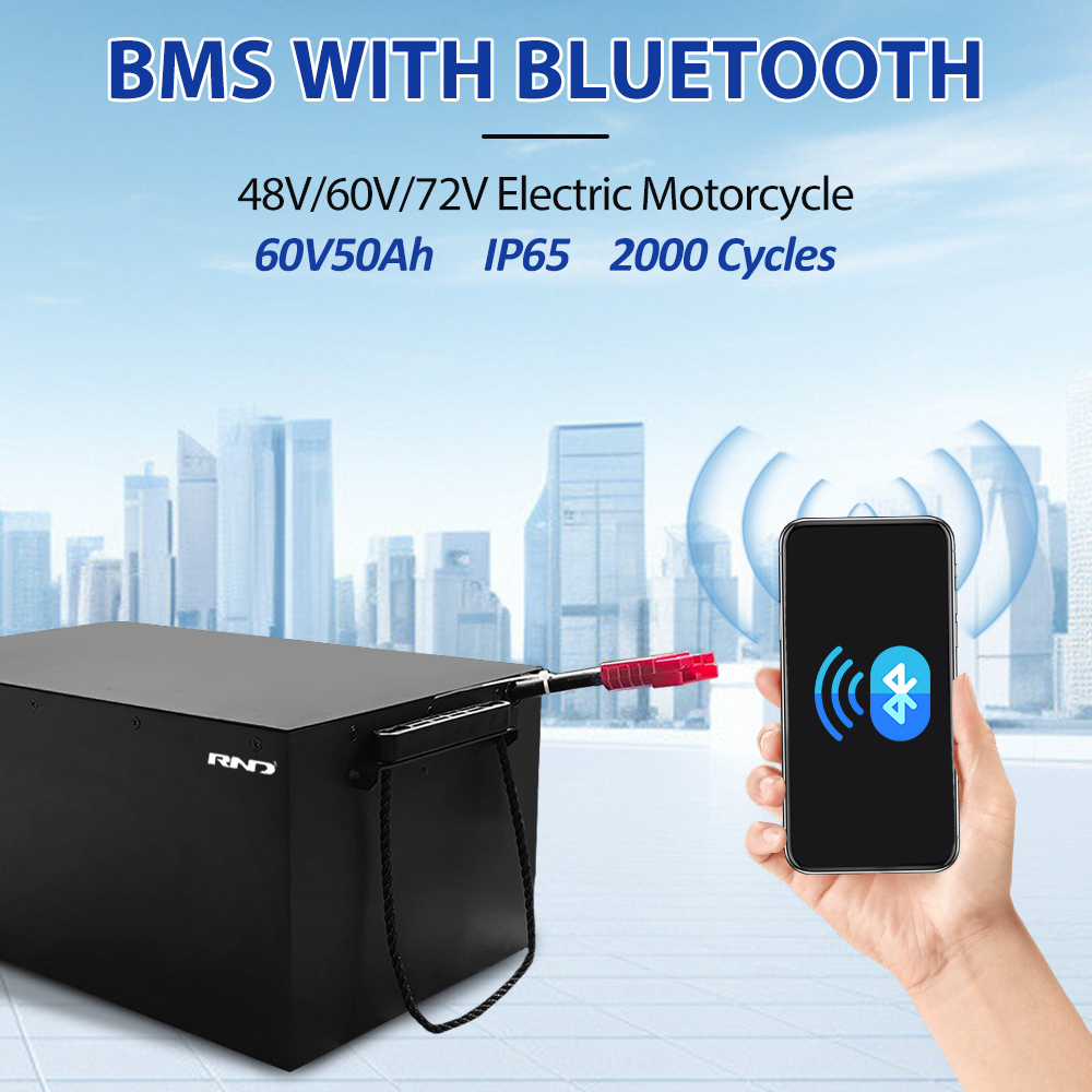 RND 耐用型 IP65 60V50Ah 电池组，适用于货运三轮车