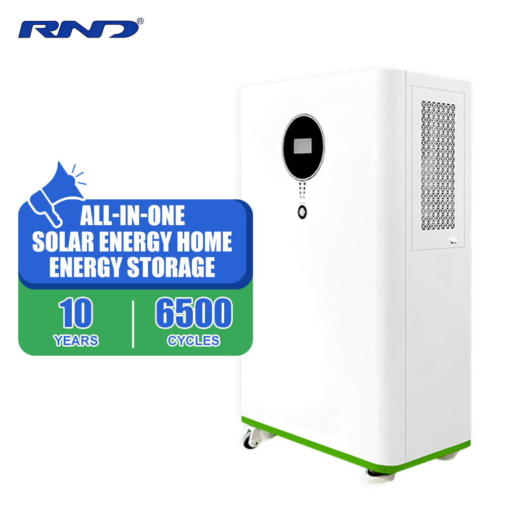 RND-T10 10kWh 51.2V 可移动太阳能电池 | 6kW 逆变器 | 206Ah 磷酸铁锂电池