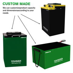 RND 72V50Ah Original Factory LiFePO4 Battery With 3Year Warranty