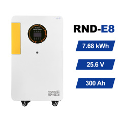 7.68kWh All-in-One Home Energy Storage System | LiFePO4 Solar Battery RND-E8