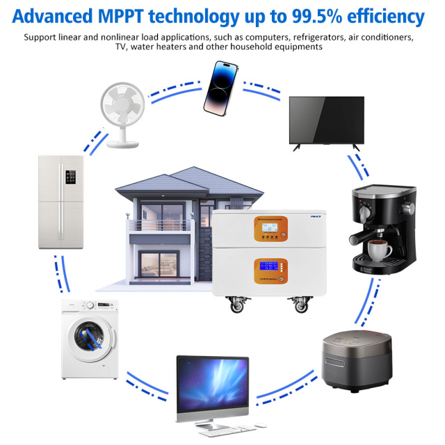 11.52kWh All in One Home Energy Storage System with LiFePO4 Battery and 3.6kW Inverter RND-N12