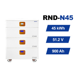46.08kWh All in One Home Energy Storage System with LiFePO4 Battery and 12kW Inverter RND-N45