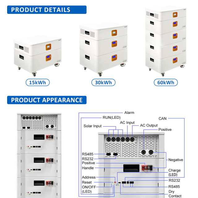 30.72kWh All in One Home Energy Storage System with LiFePO4 Battery and 12kW Inverter RND-N30