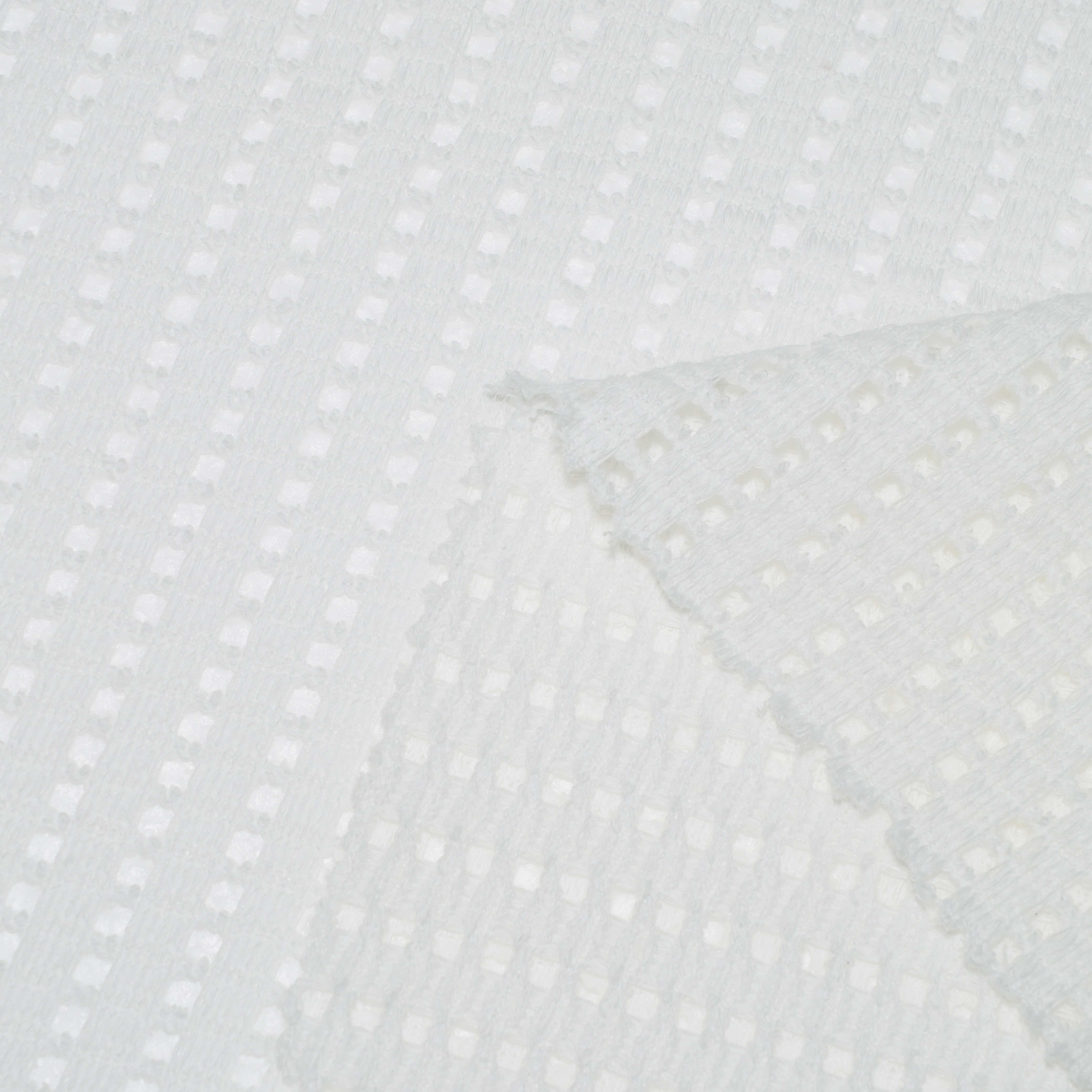 156gsm 67.6%Cotton 31.9%Polyester 0.5%Spandex Punched Hole Jacquard Fabric KF25114#