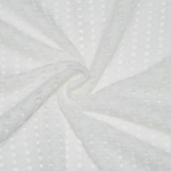 156gsm 67.6%Cotton 31.9%Polyester 0.5%Spandex Punched Hole Jacquard Fabric KF25114#