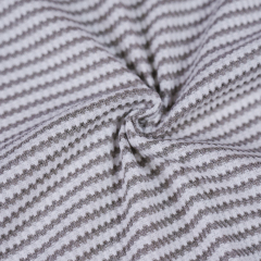 210gsm 55%Cotton 37%Polyester 3%Spandex Stripe Waffle 1359#