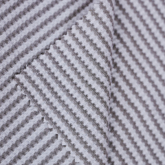 210gsm 55%Cotton 37%Polyester 3%Spandex Stripe Waffle 1359#