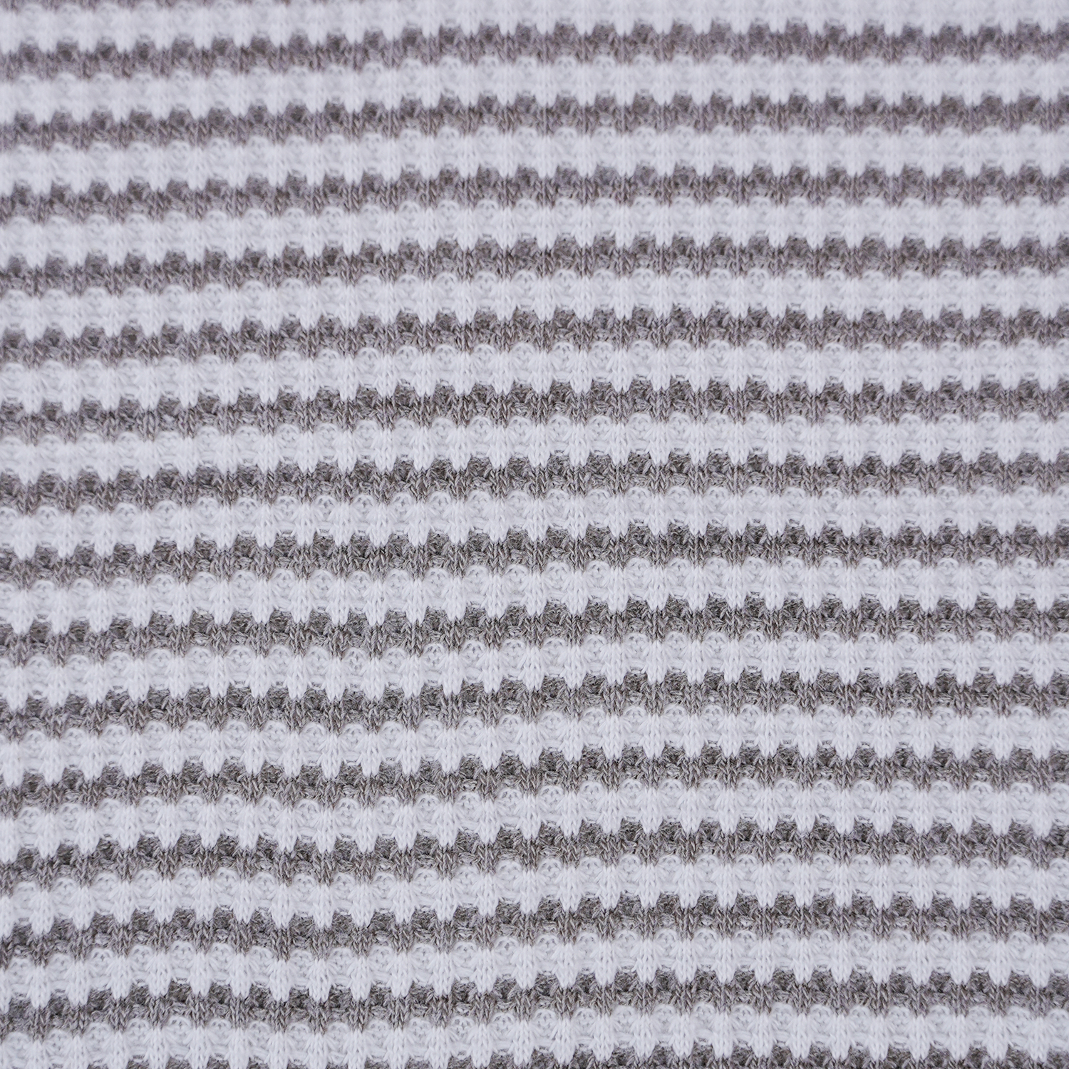 210gsm 55%Cotton 37%Polyester 3%Spandex Stripe Waffle 1359#