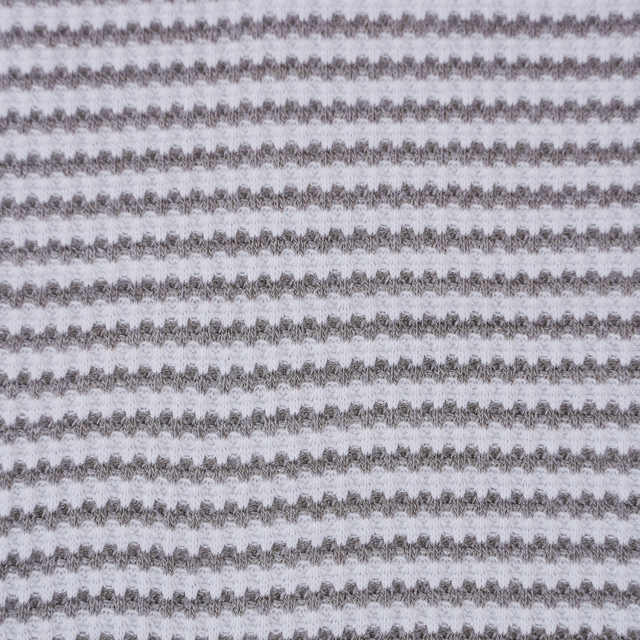 210gsm 55%Cotton 37%Polyester 3%Spandex Stripe Waffle 1359#