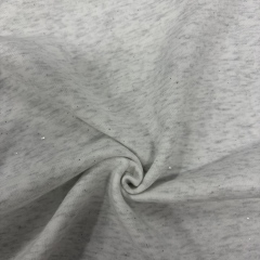 280gsm 42%Cotton 58%Polyester Frech Terry With Glitter Powder 613#