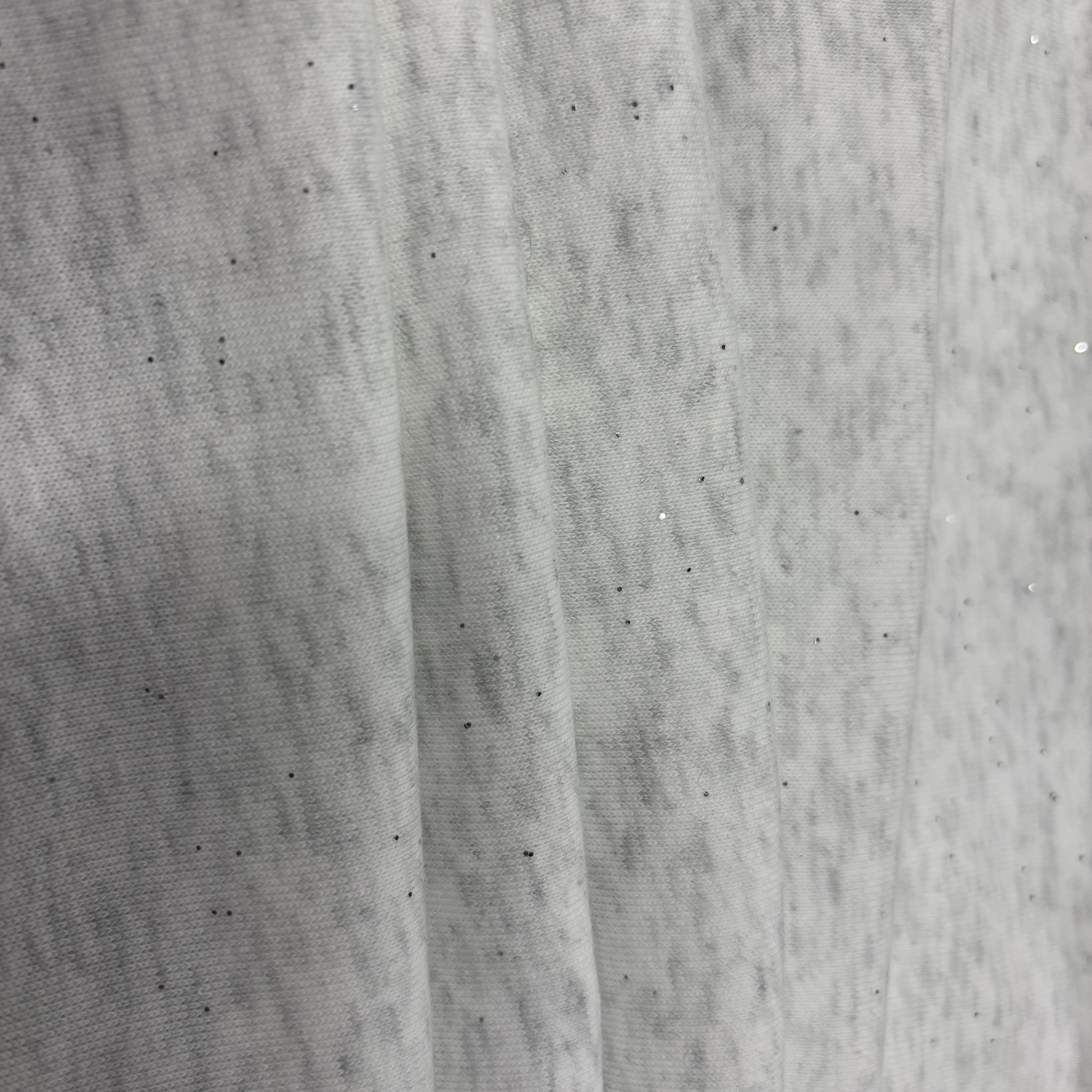 280gsm 42%Cotton 58%Polyester Frech Terry With Glitter Powder 613#