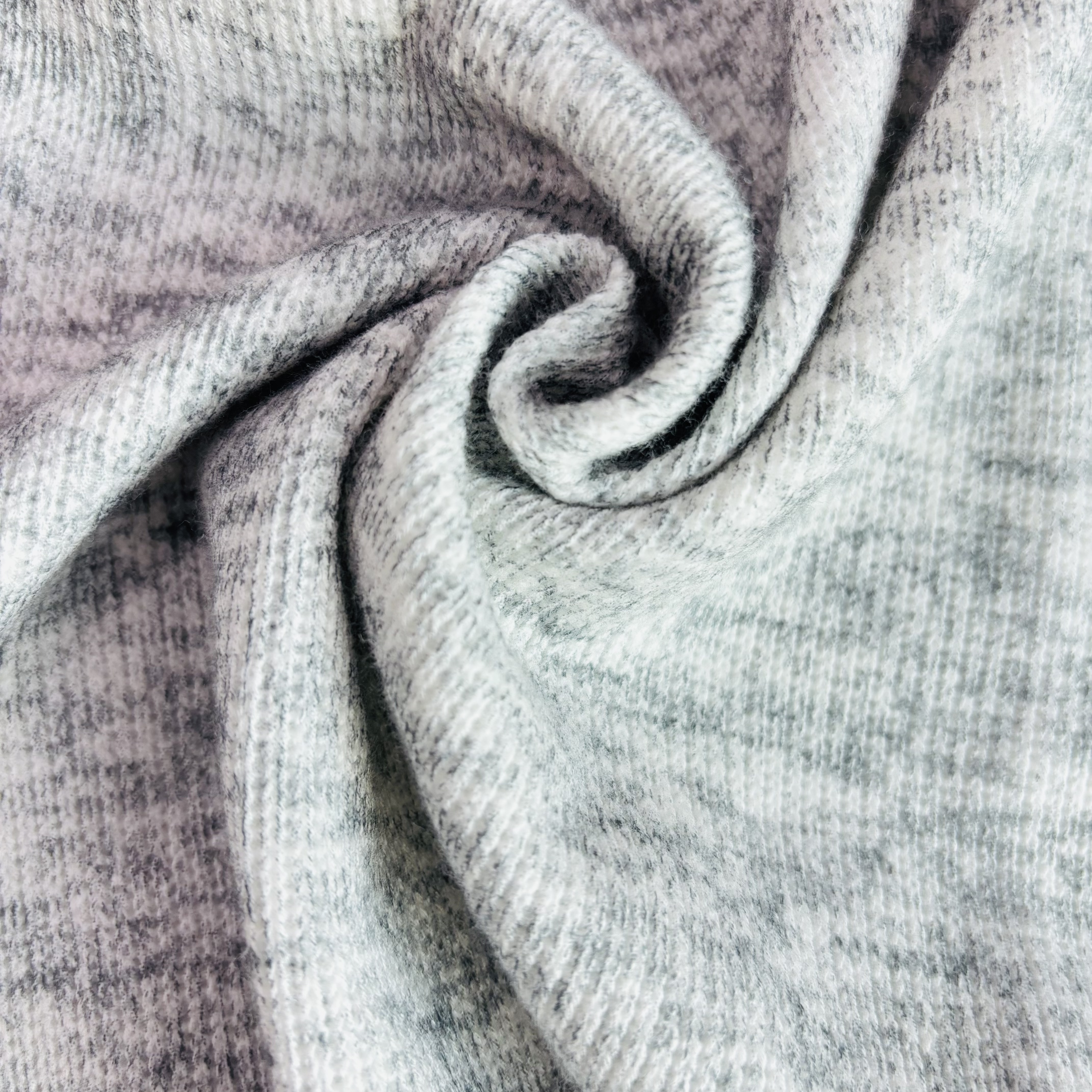 380gsm 57%Cotton 39.5%Polyester 3.5% Spandex 1*1Rib  Coarse Graned 2509269#Wax Dyed