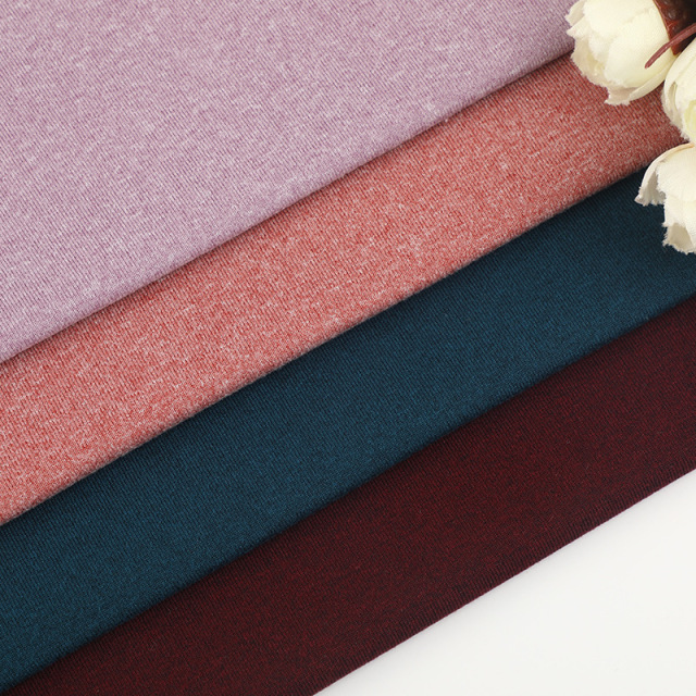 180gsm 90%Polyester 10%Spandex Jersey/Plain Peached CY803#