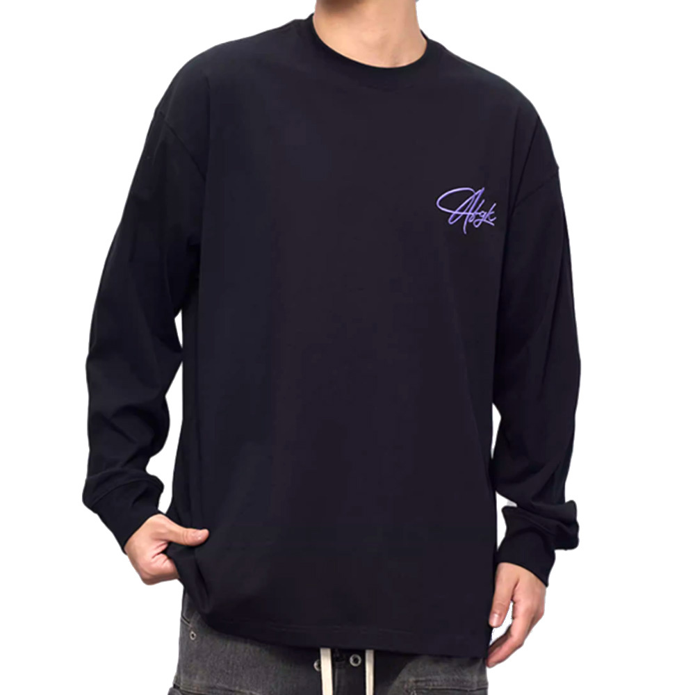 Combed Cotton Long Sleeve Tee